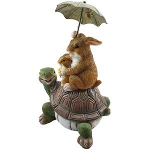 TLILY Turtle Statue Garden Umbrella Resin Animal Crafts Home Decoration TLILY Turtle Statue Garden Umbrella Resin Animal Crafts Home Decoration