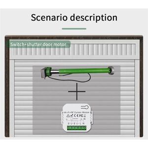 TLILY Tuya WIFI Smart Curtain Switch APP Timing Motor Controller RF 433 Mhz Remote Control Electric Roller Blind TLILY Tuya WIFI Smart Curtain Switch APP Timing Motor Controller RF 433 Mhz Remote Control Electric Roller Blind