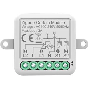 TLILY Tuya Zigbee Smart Curtain Switch Module Intelligent Circuit Breaker Support APP Remote Control for TLILY Tuya Zigbee Smart Curtain Switch Module Intelligent Circuit Breaker Support APP Remote Control for