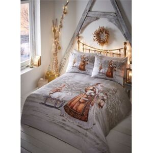 PORTFOLIO HOME Twilight Santa Double Duvet over Set Seasonal Christmas Bedding PORTFOLIO HOME Twilight Santa Double Duvet over Set Seasonal Christmas Bedding