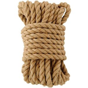 Mumu - Twisted jute rope standers diameter 14 mm x length 10 m Mumu - Twisted jute rope standers diameter 14 mm x length 10 m