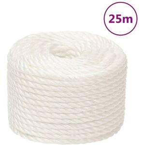 Work Rope White 10 mm 25 m Polypropylene Vidaxl Work Rope White 10 mm 25 m Polypropylene Vidaxl