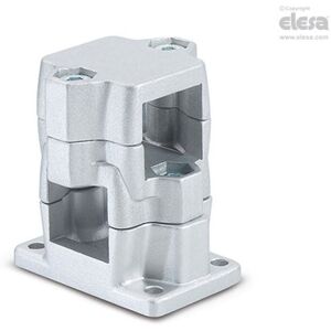 Elesa - Two-way Connecting Clamp Base-GN 141-V40-V40-2-SW Elesa - Two-way Connecting Clamp Base-GN 141-V40-V40-2-SW