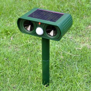 Mumu - Ultrasonic Cat Repeller, Audible and Visual Animal Repeller Alarm, Solar or Battery Charging, Waterproof Repeller for Cats, Dogs, etc. Mumu - Ultrasonic Cat Repeller, Audible and Visual Animal Repeller Alarm, Solar or Battery Charging, Waterproof Repeller for Cats, Dogs, etc.