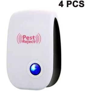 SJQKA Ultrasonic Mosquito Repellent (4-Pack) for Mice, Rats, and Insects. Ultrasonic rodent repellent for insects, mosquitoes, ants, rats, and spiders. SJQKA Ultrasonic Mosquito Repellent (4-Pack) for Mice, Rats, and Insects. Ultrasonic rodent repellent for insects, mosquitoes, ants, rats, and spiders.