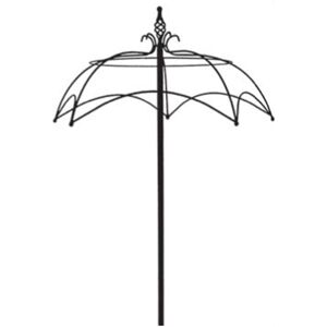 Umbrella Trainer Plant Border Support - Single Stem Tuteur - Steel - L83.8 x W83.8 x H198.1 cm - Black Umbrella Trainer Plant Border Support - Single Stem Tuteur - Steel - L83.8 x W83.8 x H198.1 cm - Black