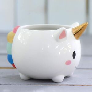 THOMPSON & MORGAN Thompson&morgan - Unicorn Pot with Gold Horn - 1 Pot THOMPSON & MORGAN Thompson&morgan - Unicorn Pot with Gold Horn - 1 Pot