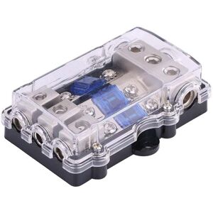 YMYNY Universal 60A Car Auto Vehicle Stereo Audio Power Fuse Box Block 1 in 3 Ways Out mumu YMYNY Universal 60A Car Auto Vehicle Stereo Audio Power Fuse Box Block 1 in 3 Ways Out mumu