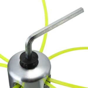 MEMKEY Universal Aluminum Grass Adjuster Nylon Thread Spool Garden Lawn Mower Trimmer Assembly MEMKEY Universal Aluminum Grass Adjuster Nylon Thread Spool Garden Lawn Mower Trimmer Assembly