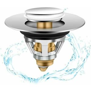 Mumu - Universal Bathroom Sink Stopper, Anti-Blocking Drain Strainer, for Kitchen Sinks, Bathroom Basin Drain Hole, Suitable for Inner Diameter Mumu - Universal Bathroom Sink Stopper, Anti-Blocking Drain Strainer, for Kitchen Sinks, Bathroom Basin Drain Hole, Suitable for Inner Diameter