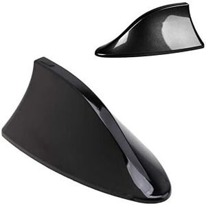 Ikodm - Universal Car Roof Shark Antenna (Black) Ikodm - Universal Car Roof Shark Antenna (Black)