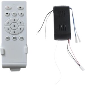 Tlily - Universal Ceiling Fan Remote Control Kit Low Voltage 30w Dc Light Driver Controller 6-Speed & Timing Tlily - Universal Ceiling Fan Remote Control Kit Low Voltage 30w Dc Light Driver Controller 6-Speed & Timing