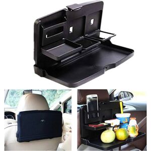 Linghhang - Universal Foldable Car Table with Cup Holder for Car Back Seat, Car Organizer for Phone Drinks Meals in Car Linghhang - Universal Foldable Car Table with Cup Holder for Car Back Seat, Car Organizer for Phone Drinks Meals in Car