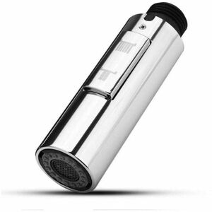 Lune - Universal g 1/2 Head Kitchen Faucet, Faucet Hand Shower Replacement Part, Sprayer Settings Shower Head for Bathroom Kitchen Mixer Tap, Chrome Lune - Universal g 1/2 Head Kitchen Faucet, Faucet Hand Shower Replacement Part, Sprayer Settings Shower Head for Bathroom Kitchen Mixer Tap, Chrome