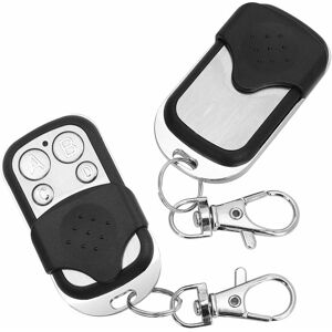 Osuper - Universal Gate Remote Control 2 Pack Universal Wireless Key Fob Car Garage Door Remote Control 433MHz Clone Key 4 Buttons Osuper - Universal Gate Remote Control 2 Pack Universal Wireless Key Fob Car Garage Door Remote Control 433MHz Clone Key 4 Buttons