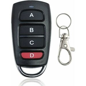 GOTRAYS Universal Gate Remote Control Gate Remote Control Universal Garage Door Remote Control 433.92 MHz 4 Key Remote Controls Fixed Code Duplicator 1pc GOTRAYS Universal Gate Remote Control Gate Remote Control Universal Garage Door Remote Control 433.92 MHz 4 Key Remote Controls Fixed Code Duplicator 1pc