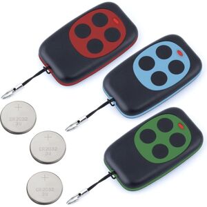 WOIYIC Universal Gate Remote Control with 433.92 MHz Frequency for Wide Range Automatic Gates. Elegant Programmable Fixed Code Remote Control, Battery WOIYIC Universal Gate Remote Control with 433.92 MHz Frequency for Wide Range Automatic Gates. Elegant Programmable Fixed Code Remote Control, Battery