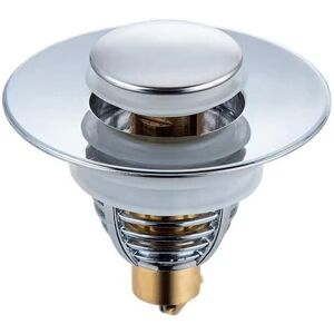 COOCHEER Universal Sink Drain, Improved Drain Plug, Pull Type Sink Drain, Accelerates Drainage Without Clogging, for Bathtub, Kitchen, Sink (Drain Hole COOCHEER Universal Sink Drain, Improved Drain Plug, Pull Type Sink Drain, Accelerates Drainage Without Clogging, for Bathtub, Kitchen, Sink (Drain Hole