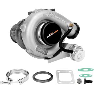 MAXPEEDINGRODS Universal Turbo Turbocharger T3 T04E trim 74.2 V-band Oil cool 2.0-3.5L MAXPEEDINGRODS Universal Turbo Turbocharger T3 T04E trim 74.2 V-band Oil cool 2.0-3.5L