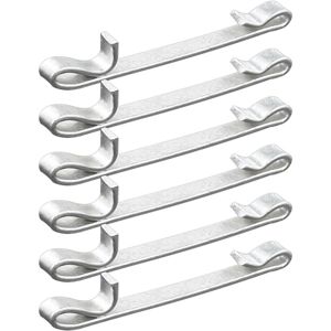 TLILY Upgrade Tool Box Drawer Slide Clamp 2-Inch Double Ring Replacement Parts 12pcs TLILY Upgrade Tool Box Drawer Slide Clamp 2-Inch Double Ring Replacement Parts 12pcs