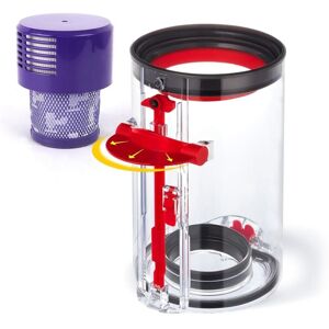 Tlily - Upgraded Dust Bin for V10 SV12 Vacuum Cleaner Canister, Large Replacement Part No. 969509-01 Tlily - Upgraded Dust Bin for V10 SV12 Vacuum Cleaner Canister, Large Replacement Part No. 969509-01