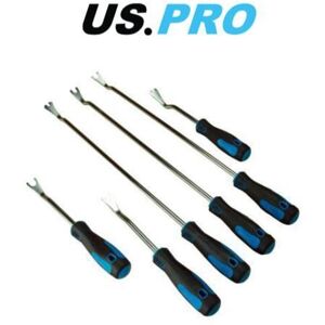 Us Pro - Trim Removal 6pc Car Door Plastic Trim Panel Dash Remover Pry Tool 5436 Us Pro - Trim Removal 6pc Car Door Plastic Trim Panel Dash Remover Pry Tool 5436