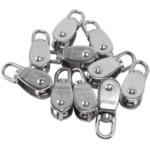 TLILY Uxcell a16062200ux0500 Crane Pulley Block M15 Lifting Crane Swivel Hook single Pulley Block Hanging Wire Towing Wheel 10Pcs TLILY Uxcell a16062200ux0500 Crane Pulley Block M15 Lifting Crane Swivel Hook single Pulley Block Hanging Wire Towing Wheel 10Pcs