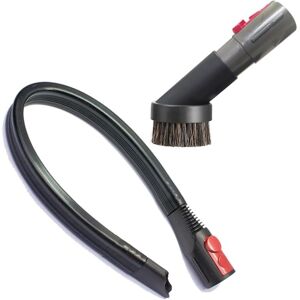 TLILY Vacuum Attachments for V7 V8 V10 V11 V15 Include Flexible Crevice Tool & Dust Brush, Dryer Vent Car Corners. TLILY Vacuum Attachments for V7 V8 V10 V11 V15 Include Flexible Crevice Tool & Dust Brush, Dryer Vent Car Corners.