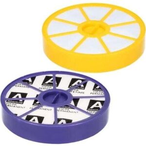 TOOLIVE Vacuum cleaner filter accessories, two filter elements, suitable for Dyson vacuum cleaner filters DC05/08/19/20/21/14 TOOLIVE Vacuum cleaner filter accessories, two filter elements, suitable for Dyson vacuum cleaner filters DC05/08/19/20/21/14