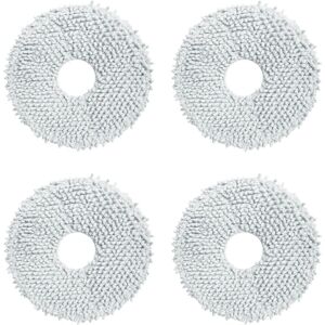 COOCHEER Vacuum Cleaner Spare Parts (4 Cleaning Cloths) Compatible with Dreame Bot L10s Ultra Robot Vacuum Cleaner Accessories COOCHEER Vacuum Cleaner Spare Parts (4 Cleaning Cloths) Compatible with Dreame Bot L10s Ultra Robot Vacuum Cleaner Accessories