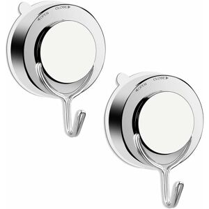 Alwaysh - Vacuum Suction Cup Hook for Bathroom Toilet Kitchen Powerful Towel Hook Shower Bathrobe Hook Stainless Steel (2pack) Alwaysh - Vacuum Suction Cup Hook for Bathroom Toilet Kitchen Powerful Towel Hook Shower Bathrobe Hook Stainless Steel (2pack)