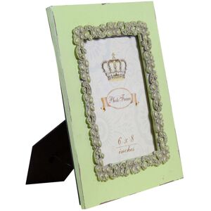 BISCOTTINI Vertical / horizontal resin made antiqued green finish W31xDP2xH26 cm sized free-standing photo holder BISCOTTINI Vertical / horizontal resin made antiqued green finish W31xDP2xH26 cm sized free-standing photo holder