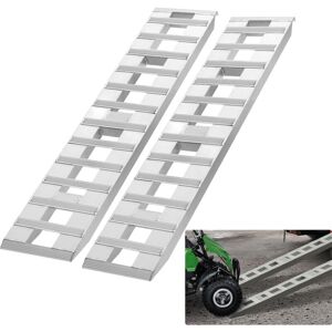 VEVOR 72" x 15" Aluminum Ramps, 6000 LBS Capacity Loading Ramps for Motorcycle/Dirt Bike/Trailer/ATV/UTV/Garden Tractor/Lawn Mower, 2PCS VEVOR 72" x 15" Aluminum Ramps, 6000 LBS Capacity Loading Ramps for Motorcycle/Dirt Bike/Trailer/ATV/UTV/Garden Tractor/Lawn Mower, 2PCS