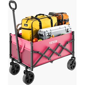 Vevor - Collapsible Wagon Carts, 120L & 225LBS Folding Wagons with All-Terrain Wheels, Heavy Duty Outdoor Utility Cart with Adjustable Handle, Vevor - Collapsible Wagon Carts, 120L & 225LBS Folding Wagons with All-Terrain Wheels, Heavy Duty Outdoor Utility Cart with Adjustable Handle,