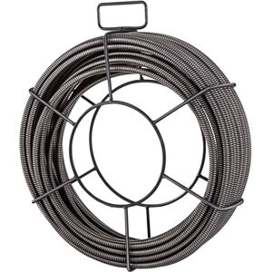VEVOR Drain Cleaner Cable 50Ft, 3/8 inch, Steel, 4 Cutter Shapes - Drain Cleaning Tool VEVOR Drain Cleaner Cable 50Ft, 3/8 inch, Steel, 4 Cutter Shapes - Drain Cleaning Tool