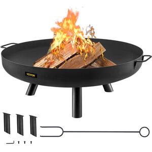 Vevor - Fire Pit Bowl, 30-Inch Deep Round Carbon Steel Fire Bowl, Wood Burning for Outdoor Patios, Backyards & Camping Uses, with a Drain Hole, Vevor - Fire Pit Bowl, 30-Inch Deep Round Carbon Steel Fire Bowl, Wood Burning for Outdoor Patios, Backyards & Camping Uses, with a Drain Hole,