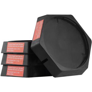 VEVOR RV Leveling Pads, 9 Inch Round Landing Feet, Permanent Attached Jack Stabilizers, Rubber Jack Pads, 5000 lbs Capacity per RV Jack Pad, 5th VEVOR RV Leveling Pads, 9 Inch Round Landing Feet, Permanent Attached Jack Stabilizers, Rubber Jack Pads, 5000 lbs Capacity per RV Jack Pad, 5th