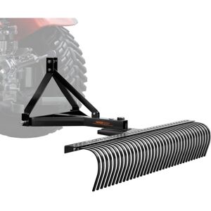 Vevor - Tow Behind Dethatcher, 72-inch Tow Dethatcher with 36 Steel Tines, 3-Point Lawn Dethatcher Rake with Attachments for Tractor, Landscape Rake Vevor - Tow Behind Dethatcher, 72-inch Tow Dethatcher with 36 Steel Tines, 3-Point Lawn Dethatcher Rake with Attachments for Tractor, Landscape Rake