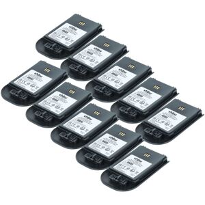 vhbw 10x Battery Replacement for Ascom RB-D62-L, 600190/2C, 9D62 for Wireless Landline Phone (930 mAh, 3.7 V, Li-Ion) black vhbw 10x Battery Replacement for Ascom RB-D62-L, 600190/2C, 9D62 for Wireless Landline Phone (930 mAh, 3.7 V, Li-Ion) black