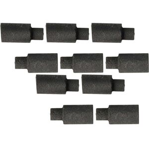 Vhbw - 10x Carbon Brush 3 x 2 x 6.5 mm compatible with Roco H0 23240, 43221, 43001, 43005 locomotive, model making toy train,, Dark Grey Vhbw - 10x Carbon Brush 3 x 2 x 6.5 mm compatible with Roco H0 23240, 43221, 43001, 43005 locomotive, model making toy train,, Dark Grey