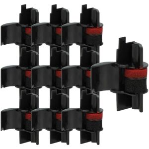 Vhbw - 10x Ink Roller Black compatible with Casio FR127, FR215, FR125S, FR520, FR2600 Cash Register, Calculator Vhbw - 10x Ink Roller Black compatible with Casio FR127, FR215, FR125S, FR520, FR2600 Cash Register, Calculator