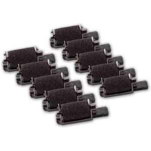 Vhbw - 10x Ink Roller Black compatible with Olympia pd 711, cpd 12, cpd 12 l Cash Register, Calculator Vhbw - 10x Ink Roller Black compatible with Olympia pd 711, cpd 12, cpd 12 l Cash Register, Calculator