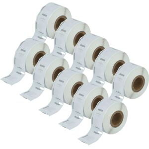 Vhbw - 10x Label Roll 12mm x 24mm (1000 Label) compatible with Dymo LabelWriter 330 Turbo, 310, 400, 320, 330 Label Maker White Vhbw - 10x Label Roll 12mm x 24mm (1000 Label) compatible with Dymo LabelWriter 330 Turbo, 310, 400, 320, 330 Label Maker White