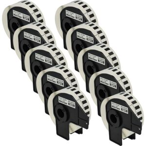 Vhbw - 10x Label Roll with Holder 29mm x 30.48m (1 Label) Replacement for Brother DK-22210 for Label Maker Vhbw - 10x Label Roll with Holder 29mm x 30.48m (1 Label) Replacement for Brother DK-22210 for Label Maker