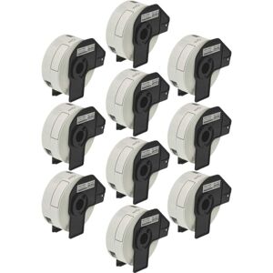 Vhbw - 10x Label Roll with Holder 29mm x 90mm (400 Label) compatible with Brother pt QL-1110NWB, QL-1110 Label Maker - Premium Vhbw - 10x Label Roll with Holder 29mm x 90mm (400 Label) compatible with Brother pt QL-1110NWB, QL-1110 Label Maker - Premium