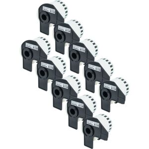 Vhbw - 10x Label Roll with Holder 62mm x 15.24m (1 Label) compatible with Brother pt QL-580N, QL-580 Label Maker - Premium Vhbw - 10x Label Roll with Holder 62mm x 15.24m (1 Label) compatible with Brother pt QL-580N, QL-580 Label Maker - Premium