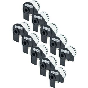 Vhbw - 10x Label Roll with Holder 62mm x 15.24m (1 Label) compatible with Brother pt QL720NW Label Maker - Premium Vhbw - 10x Label Roll with Holder 62mm x 15.24m (1 Label) compatible with Brother pt QL720NW Label Maker - Premium