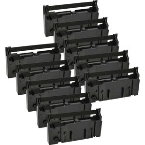 vhbw 10x Ribbon Cartridge compatible with Casio TK 4200 SR, TK 4500, TK 4200 Serie, TK 4300 Dot Matrix, Receipt Printer - Black Ink Ribbon vhbw 10x Ribbon Cartridge compatible with Casio TK 4200 SR, TK 4500, TK 4200 Serie, TK 4300 Dot Matrix, Receipt Printer - Black Ink Ribbon