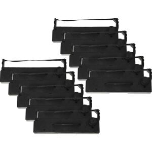 Vhbw - 10x Ribbon Cartridge compatible with Citizen cbm 710, cbm 720, cbm 750, cbm 730, dp 600 Dot Matrix, Receipt Printer - Black Ink Ribbon Vhbw - 10x Ribbon Cartridge compatible with Citizen cbm 710, cbm 720, cbm 750, cbm 730, dp 600 Dot Matrix, Receipt Printer - Black Ink Ribbon