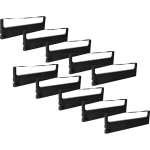 vhbw 10x Ribbon Cartridge compatible with Commodore (CBM) SC 5920, SC 5920, MPS 1250 Dot Matrix, Receipt Printer - Black Ink Ribbon vhbw 10x Ribbon Cartridge compatible with Commodore (CBM) SC 5920, SC 5920, MPS 1250 Dot Matrix, Receipt Printer - Black Ink Ribbon